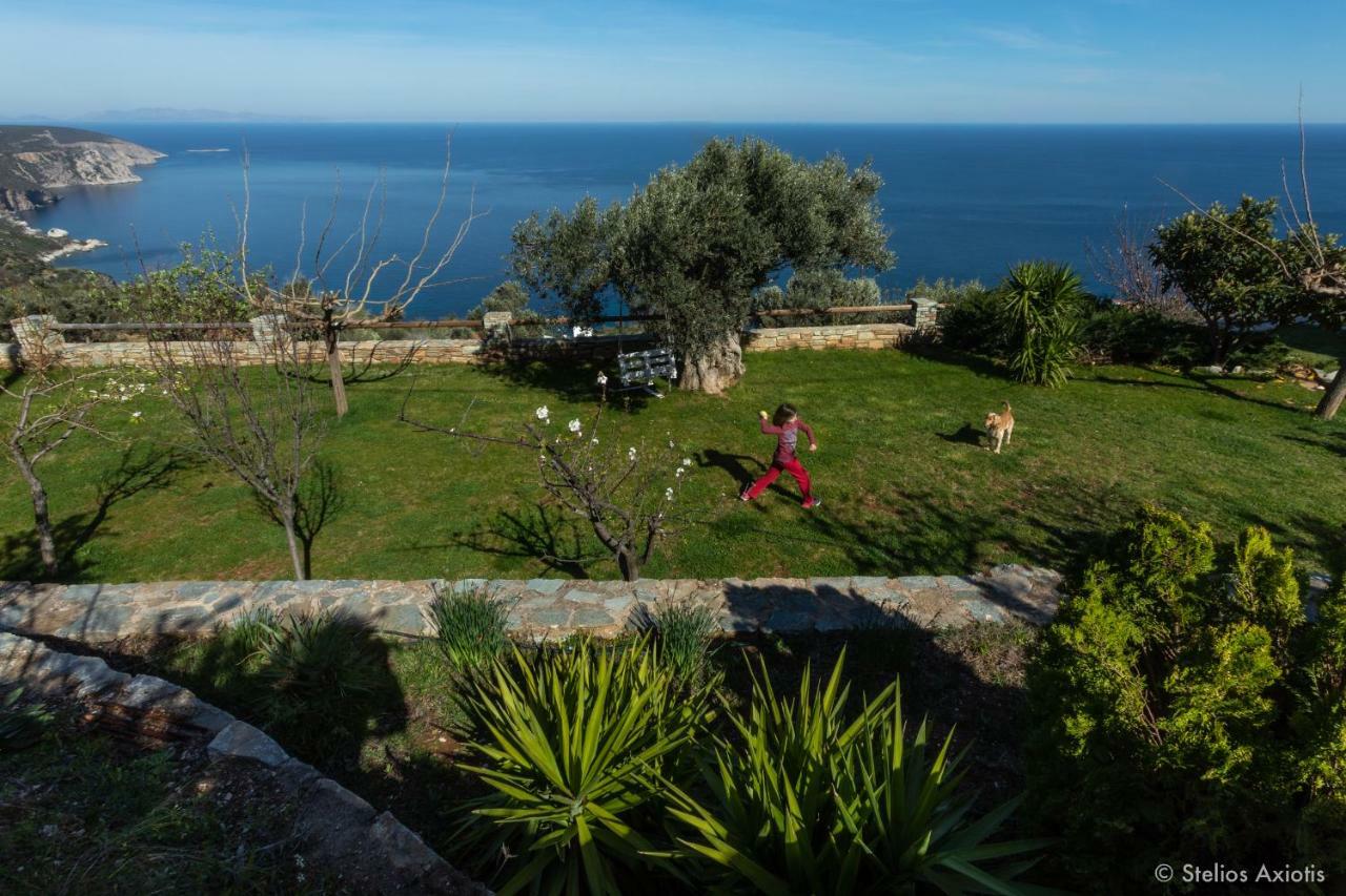 Aegean Panorama Apartments Akhladherí Exteriör bild