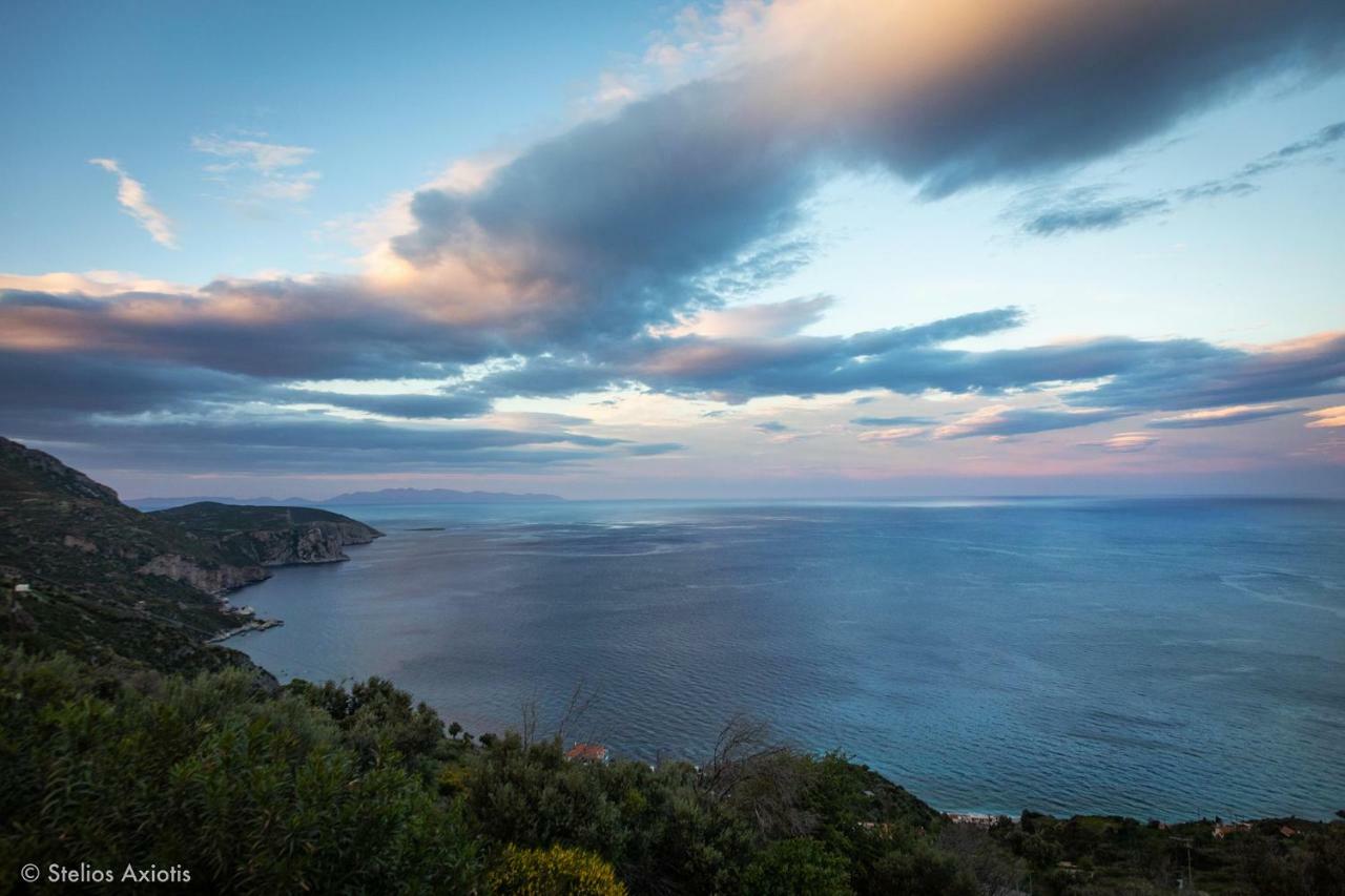 Aegean Panorama Apartments Akhladherí Exteriör bild